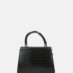 Crossbody Tassen^Firenze crossbody tas croco black