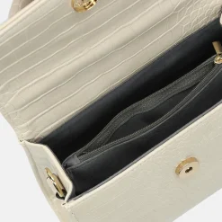 Crossbody Tassen^Firenze crossbody tas croco beige