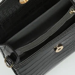 Crossbody Tassen^Firenze crossbody tas croco black