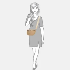Crossbody Tassen^Firenze crossbody tas teddy taupe
