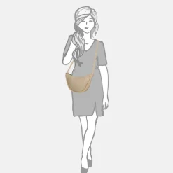 Crossbody Tassen^Firenze crossbody tas teddy taupe