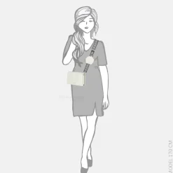 Crossbody Tassen^Firenze crossbody tas white