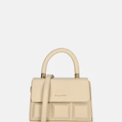 Handtassen^Firenze handtas beige
