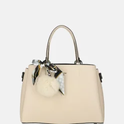 Handtassen^Firenze handtas beige