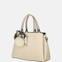 Handtassen^Firenze handtas beige