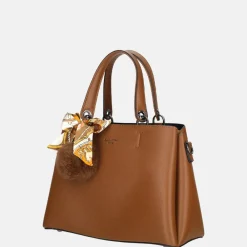 Handtassen^Firenze handtas dark brown