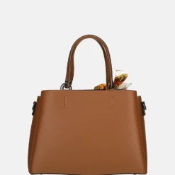 Handtassen^Firenze handtas dark brown