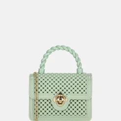 Handtassen^Firenze handtas light XS green