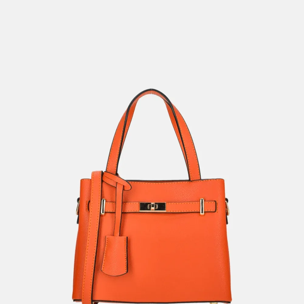 Handtassen^Firenze handtas orange