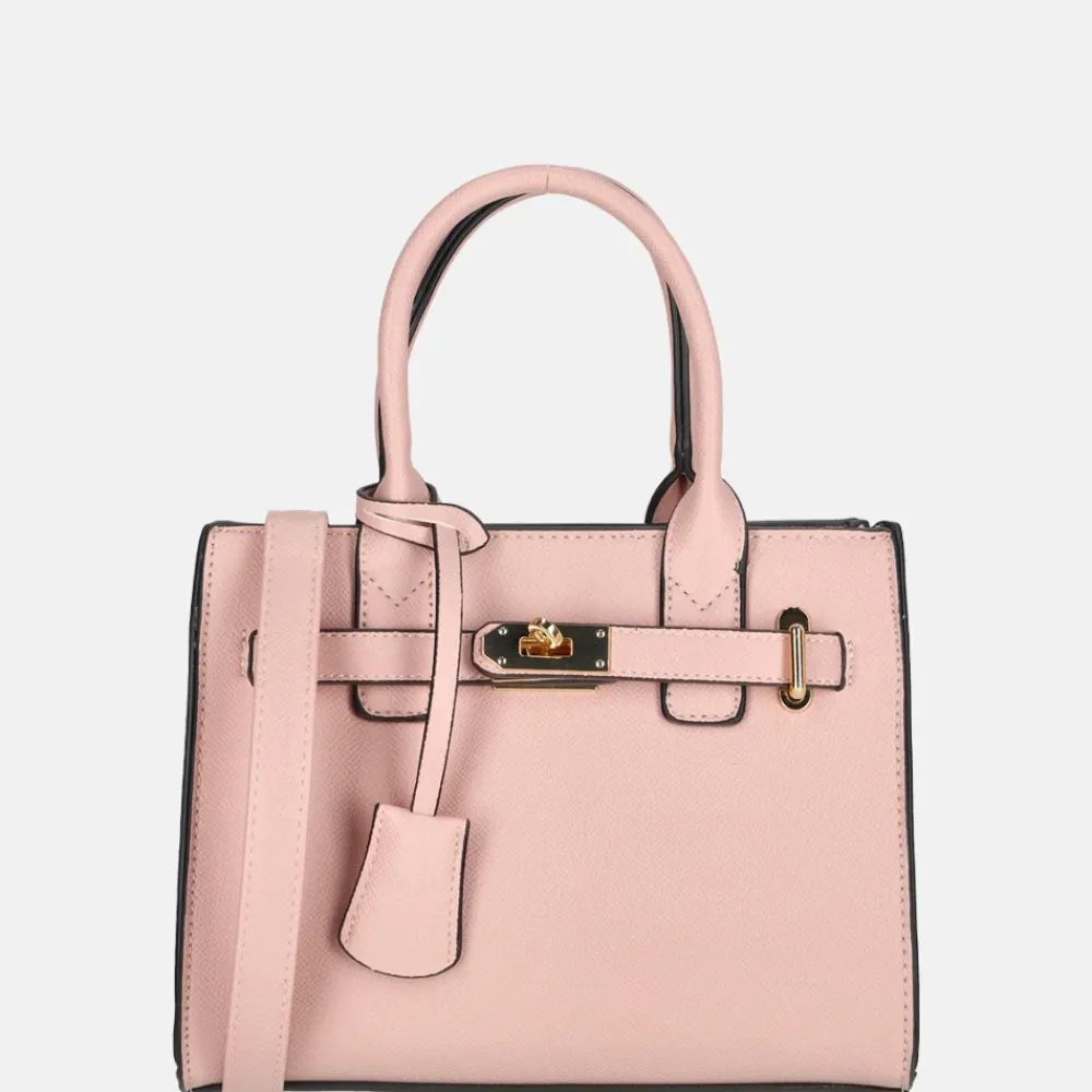 Handtassen^Firenze handtas pink