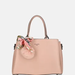 Handtassen^Firenze handtas pink
