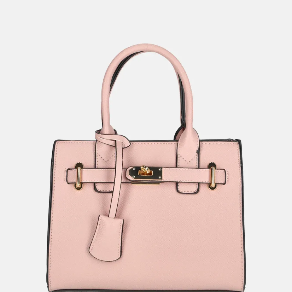 Handtassen^Firenze handtas pink