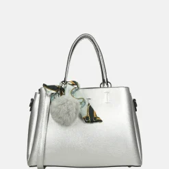 Handtassen^Firenze handtas silver