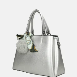 Handtassen^Firenze handtas silver