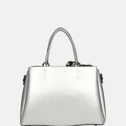 Handtassen^Firenze handtas silver