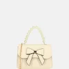 Handtassen^Firenze handtas strik xs beige