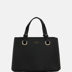 Handtassen^Firenze handtas studs black