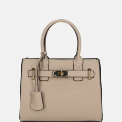 Handtassen^Firenze handtas taupe