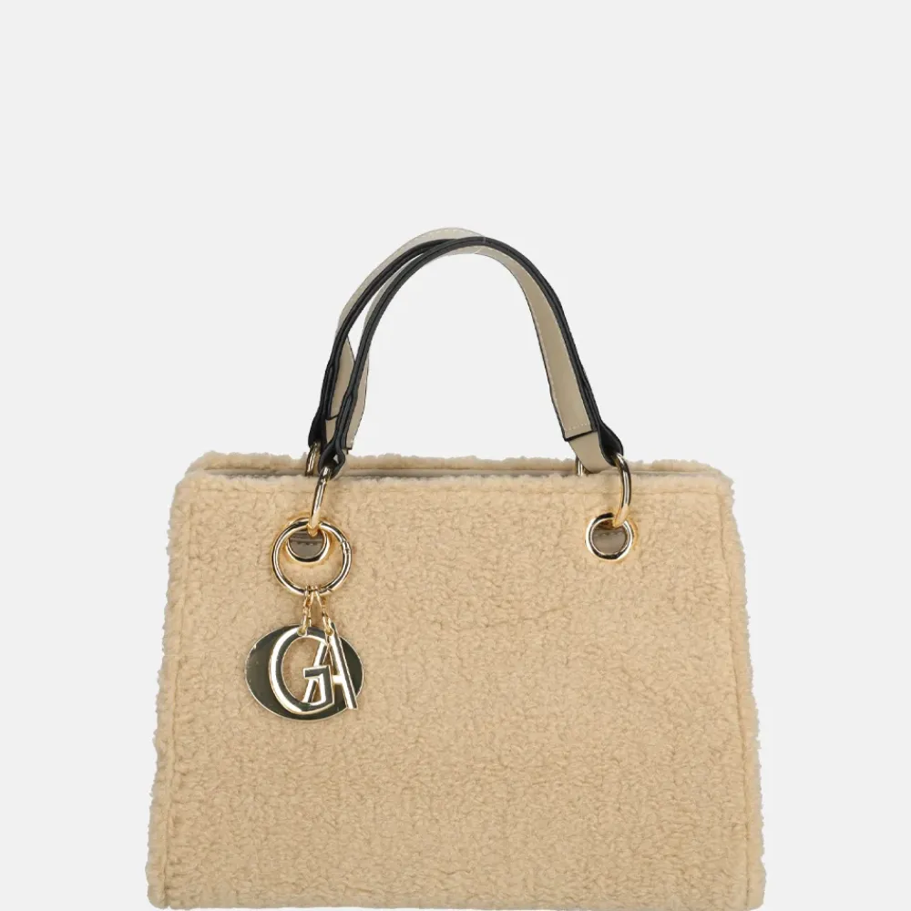 Handtassen^Firenze handtas taupe