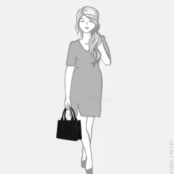Handtassen^Firenze handtas tote bag M black