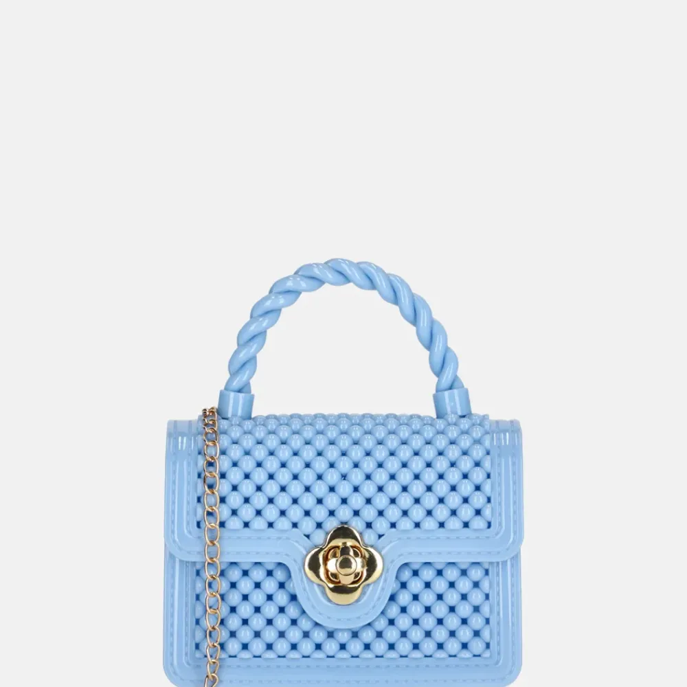 Handtassen^Firenze handtas XS light blue