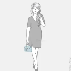 Handtassen^Firenze handtas XS light blue