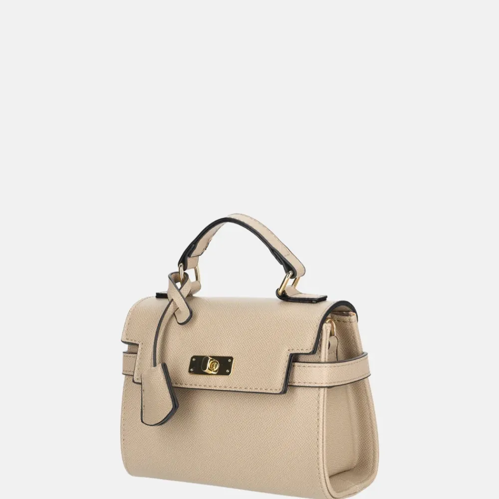 Handtassen^Firenze handtas XS taupe