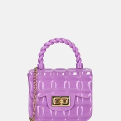 Handtassen^Firenze handtas XXS purple