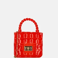 Handtassen^Firenze handtas XXS red