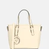 Handtassen^Firenze Saffiano handtas S beige