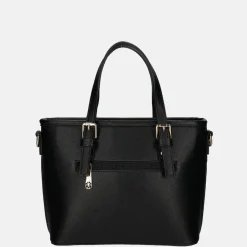 Handtassen^Firenze Saffiano handtas S black