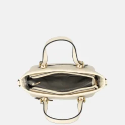 Handtassen^Firenze Saffiano handtas S beige