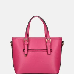Handtassen^Firenze Saffiano handtas S rose