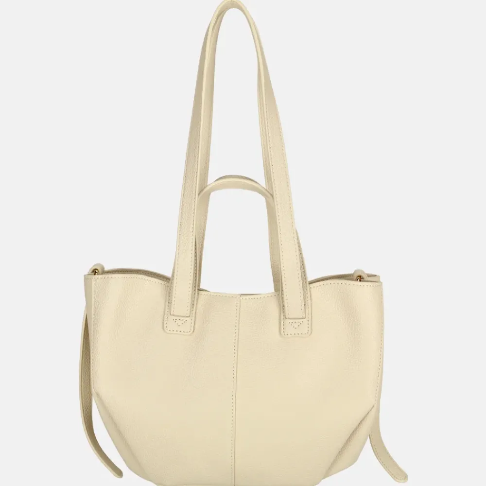 Schoudertassen^Firenze schoudertas beige