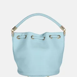 Schoudertassen^Firenze schoudertas light blue