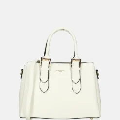 Schoudertassen^Firenze schoudertas white