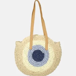 Shoppers^Firenze shopper beige blue