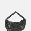 Clutches^Firenze strass buideltje handtas black