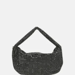 Clutches^Firenze strass buideltje handtas black