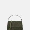 Crossbody Tassen^Firenze Teddy crossbody tas dark green