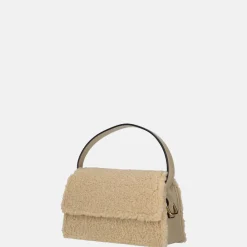 Crossbody Tassen^Firenze Teddy crossbody tas taupe