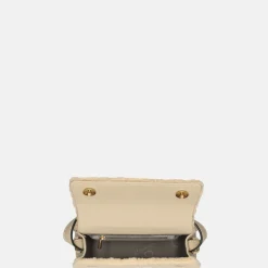 Crossbody Tassen^Firenze Teddy crossbody tas taupe
