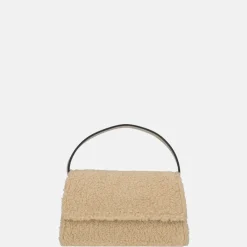 Crossbody Tassen^Firenze Teddy crossbody tas taupe