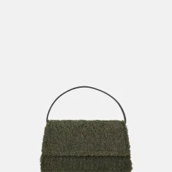 Crossbody Tassen^Firenze Teddy crossbody tas dark green
