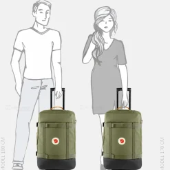 Reistassen Op Wielen^Fjallraven Farden reistas op wielen 75 liter green