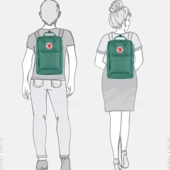 School Rugzakken | School Rugzakken^Fjallraven Kanken laptop rugzak 17 inch frost green