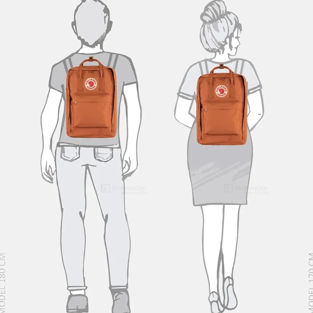 School Rugzakken | School Rugzakken^Fjallraven Kanken laptop rugzak 17 inch terracotta brown