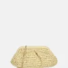 Clutches^Flora & Co clutch riet beige