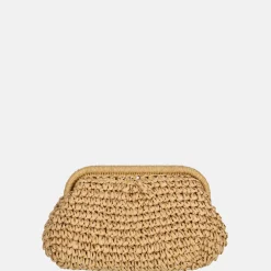 Clutches^Flora & Co clutch riet naturel