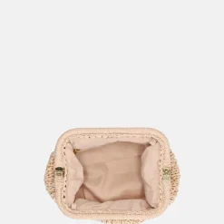 Clutches^Flora & Co clutch riet rose